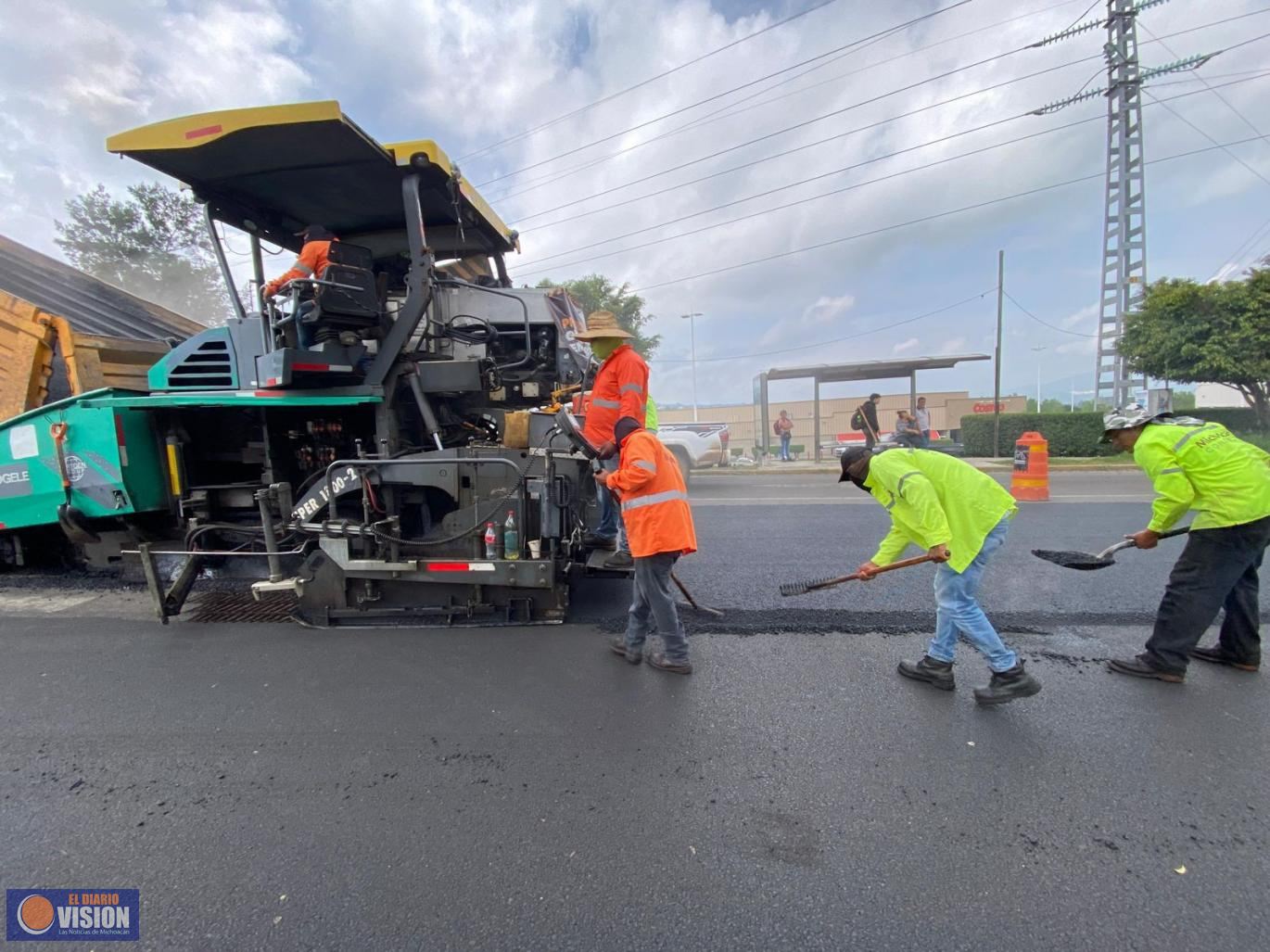 Rehabilitación de Periférico de Morelia con 81% de avance: SCOP