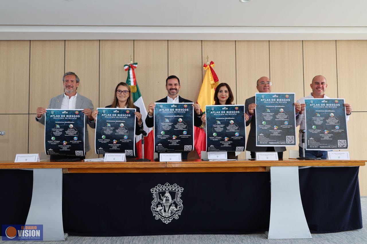 Gobierno de Morelia presenta el primer Atlas de Riesgos integral