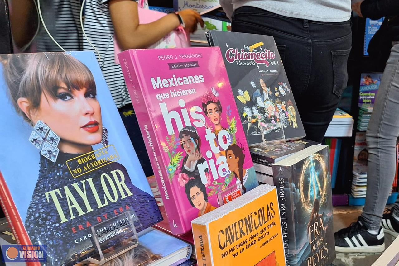 Feria Internacional del Libro y la Lectura de Morelia acerca los clásicos a nuevos lectores