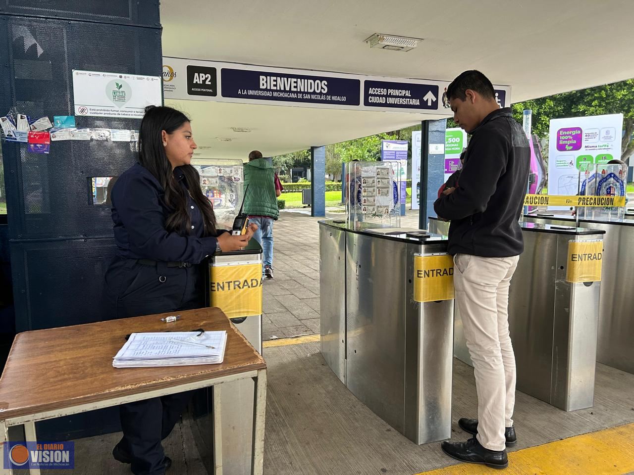 Blindarán Ciudad Universitaria; iniciará proceso de credencialización para brindar mayor seguridad