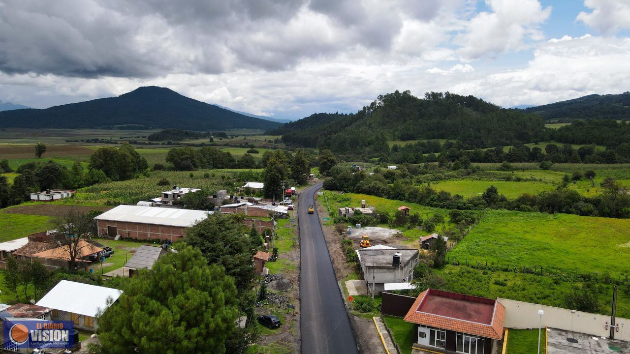 En gobierno de Bedolla se han invertido más de 13 mil mdp en obras para Uruapan