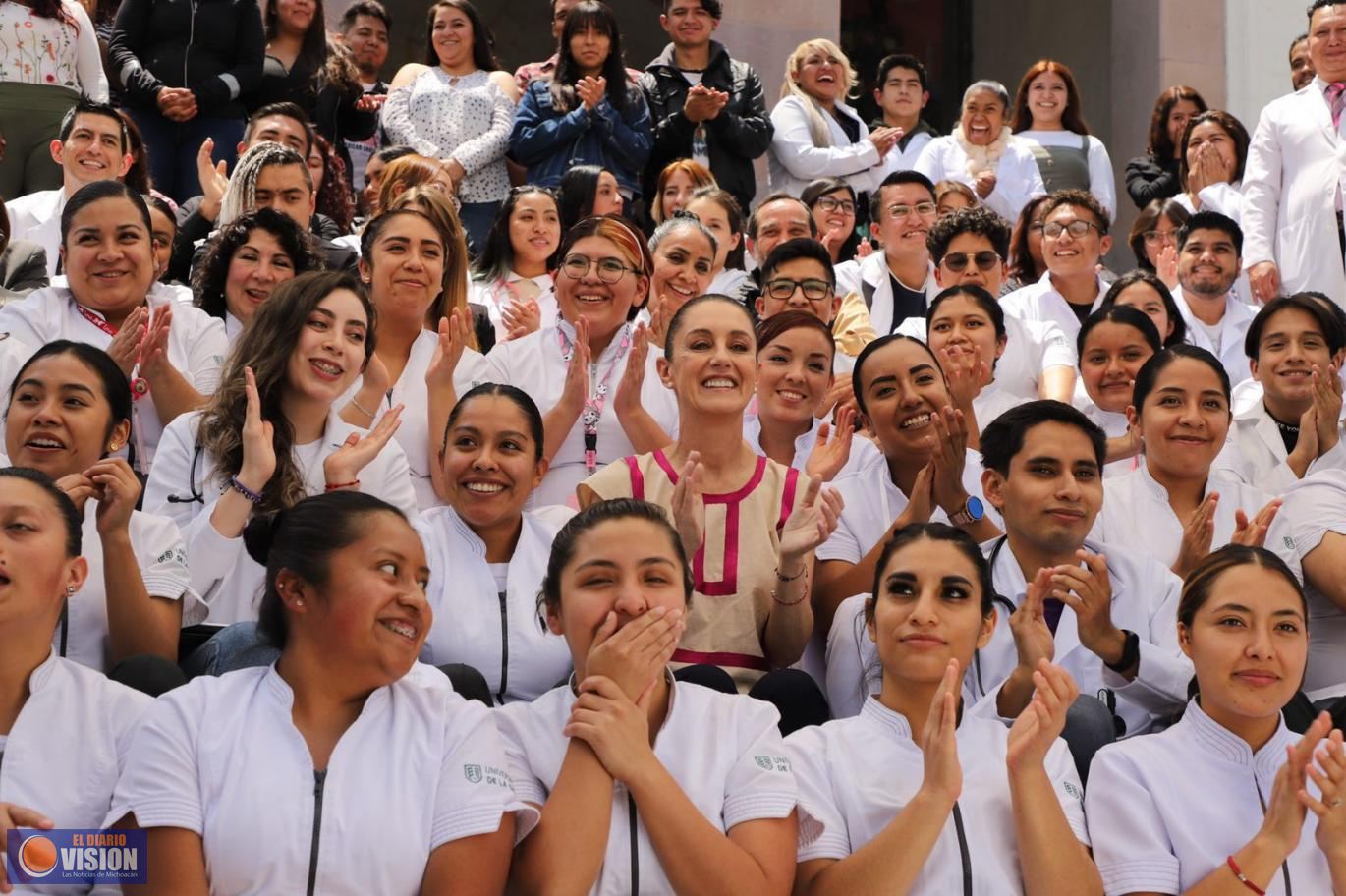 Con Claudia Sheinbaum, histórico el apoyo a la educación: Iemsysem