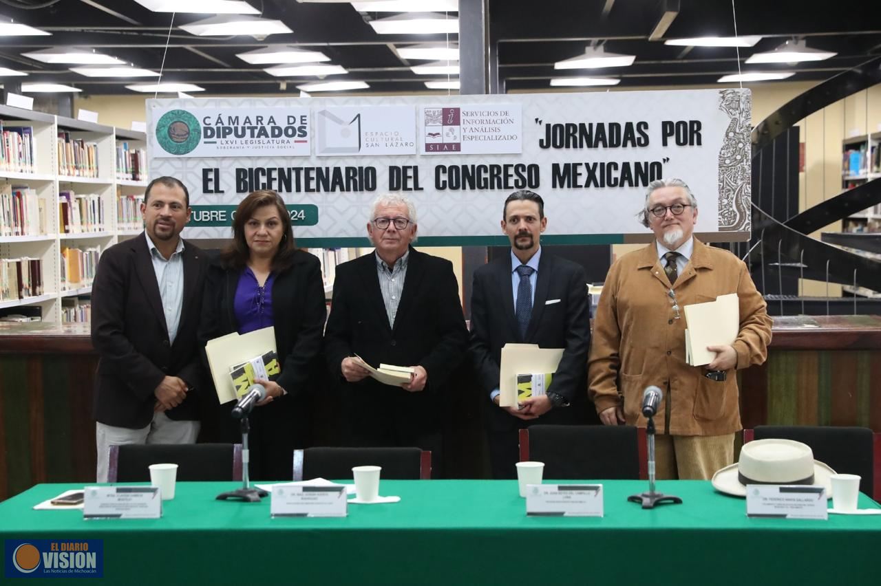 Concluyen actividades de las “Jornadas del Bicentenario del Congreso mexicano”