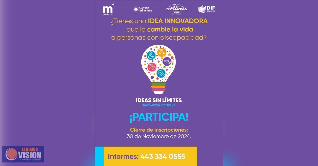 DIF Morelia lanza concurso de productos innovadores para personas con discapacidad