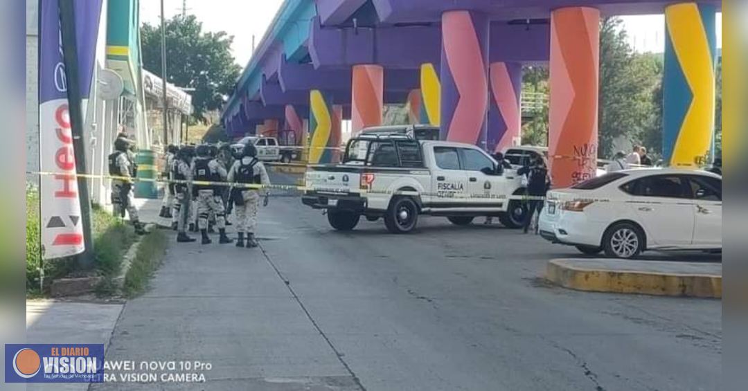 En Morelia, matan a balazos a conductor de vehículo