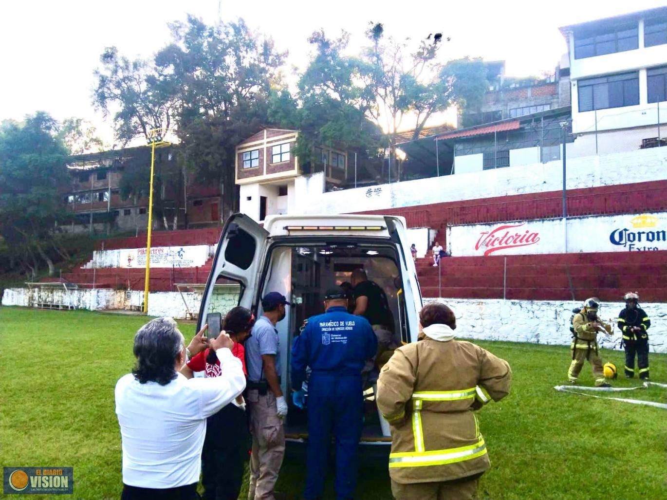 Sepelio termina en tragedia por estallido de pirotecnia en Tacámbaro 