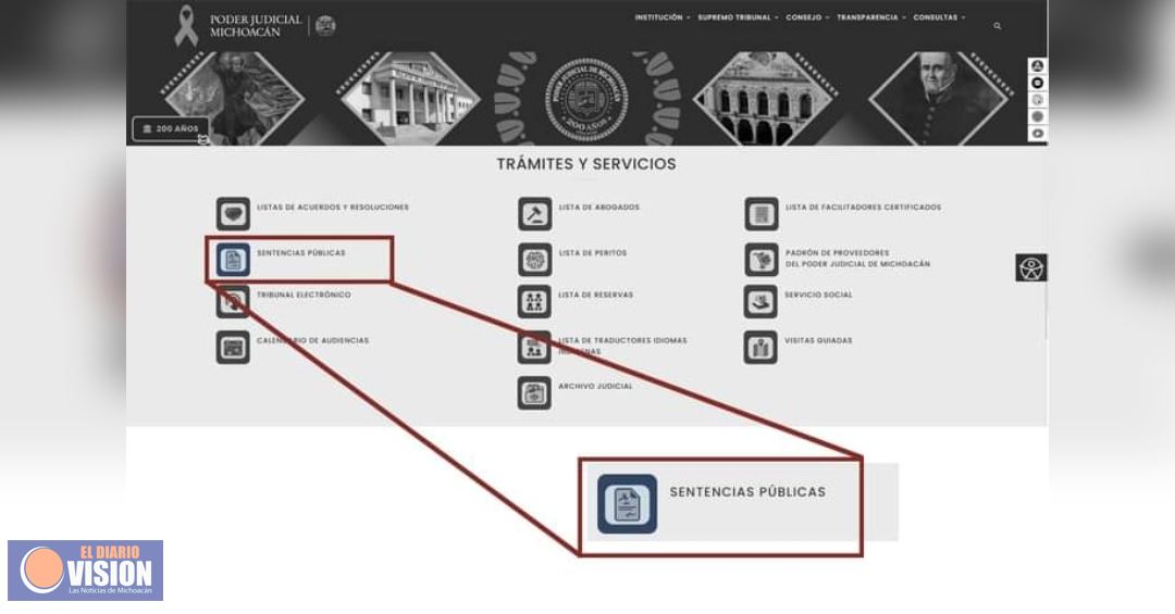 La transparencia del Poder Judicial, se consolida con publicación  de sentencias y resoluciones