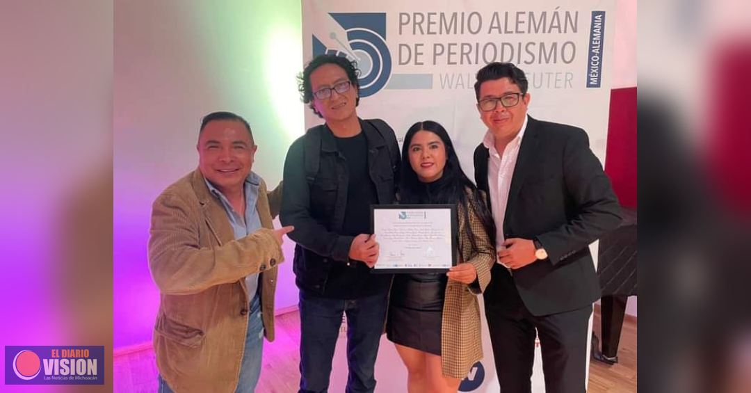 Tres periodistas michoacanos entre los galardonados del Premio Alemán de Periodismo Walter Reuter