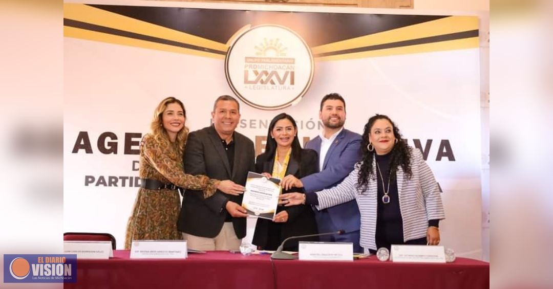 Araceli Saucedo, reconoce Agenda Legislativa del GPPRD Michoacán