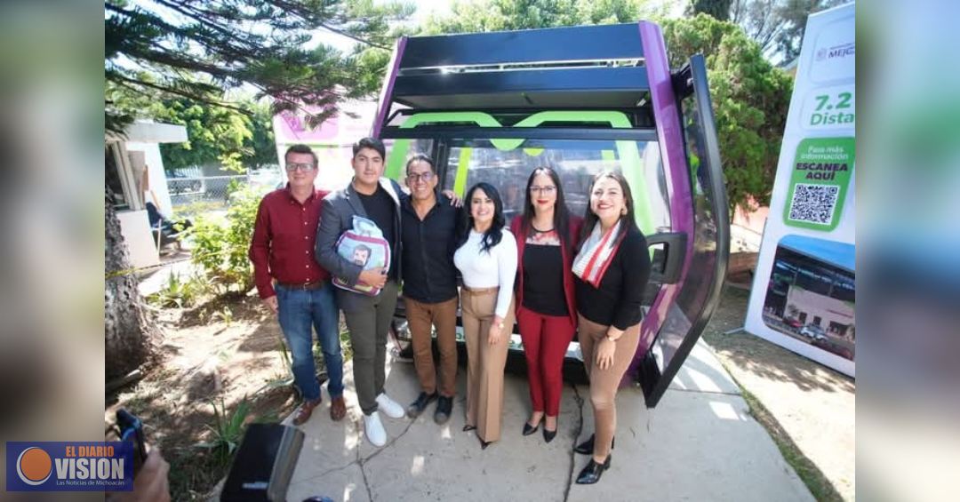 Estudiantes del Conalep, entre los beneficiados con el teleférico