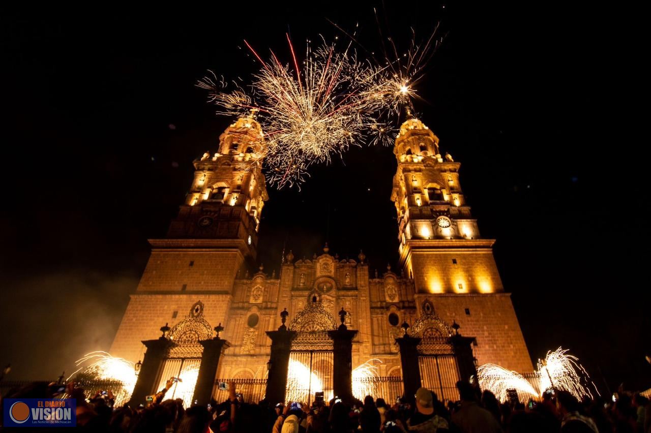 Luces de Catedral y Videomapping de Morelia tendrán temática navideña