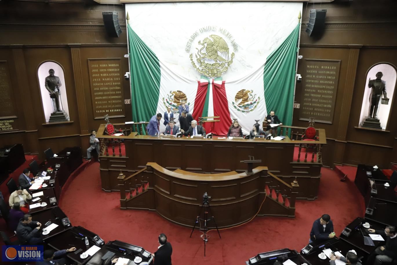 Avala Congreso de Michoacán Minuta de reforma constitucional en materia de simplificación orgánica