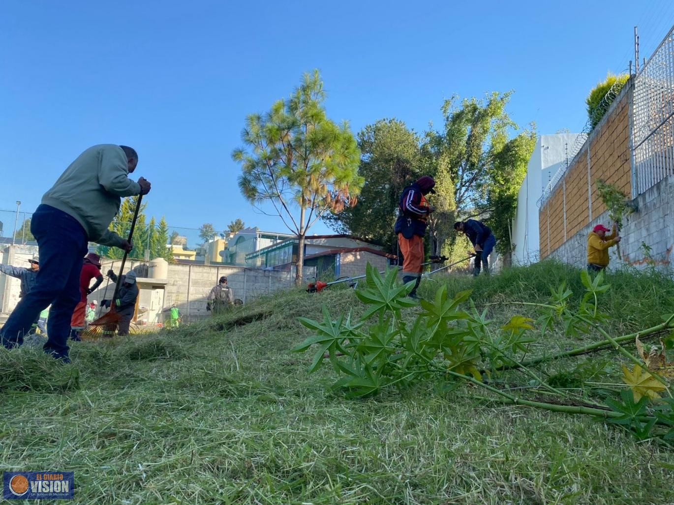 Morelianas y morelianos participan en Jornadas Intengrales en Ocolusen