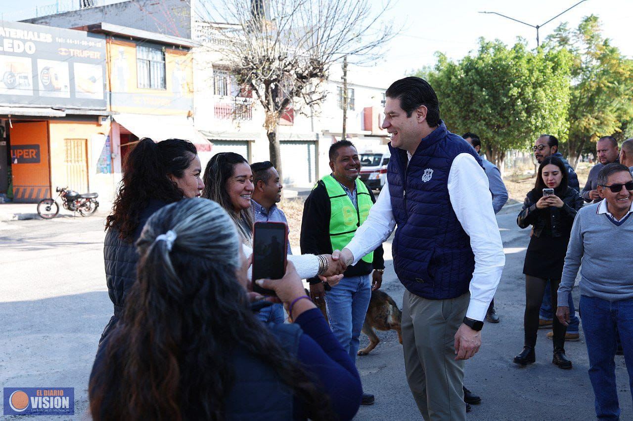 Gobierno de Morelia mejora infraestructura hidráulica al norte de la ciudad