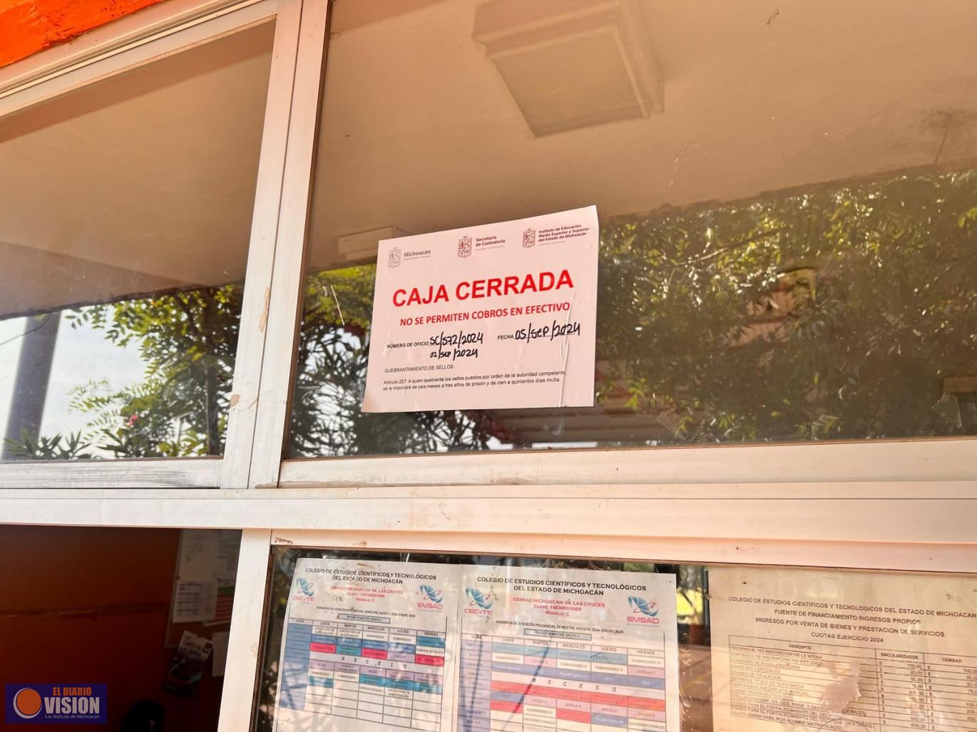 Para 2025 se mantiene cierre de “cajas chicas” en planteles de media superior y superior