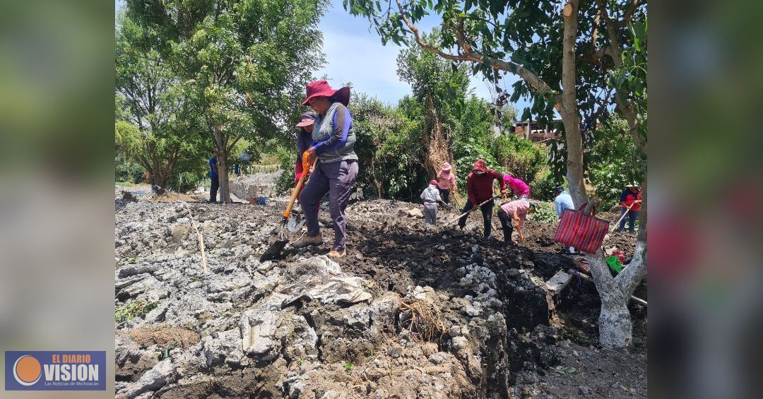 Garantizado en 2025 empleo temporal para rescate del lago de Pátzcuaro: Secma