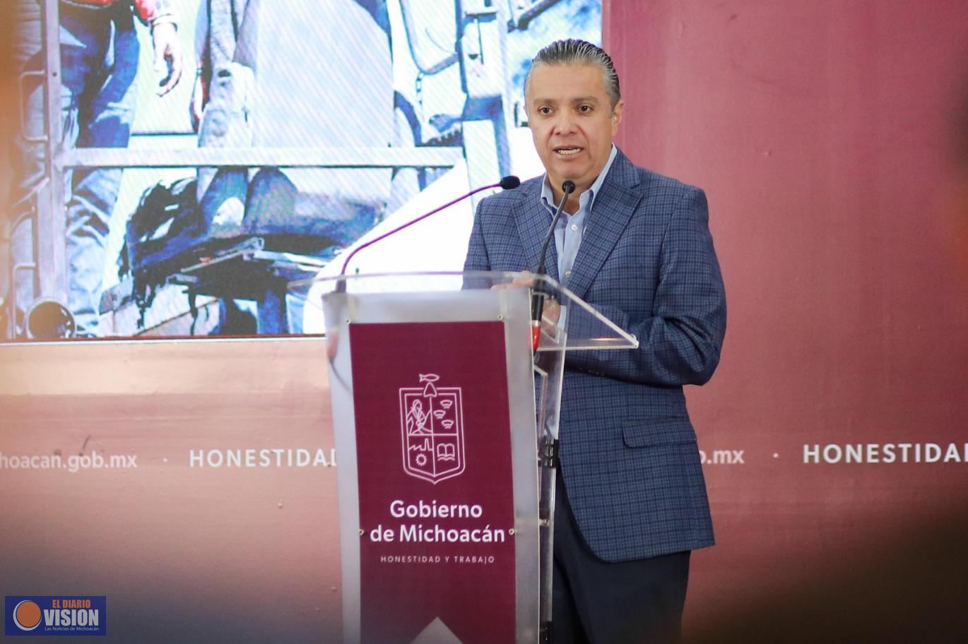 Pago puntual al magisterio y a la burocracia, compromiso del Gobierno de Michoacán: Navarro García