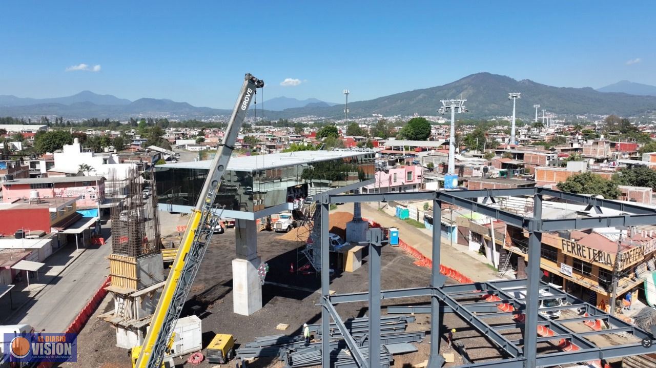 Teleférico de Uruapan, entre los grandes proyectos para Michoacán en 2024: Gladyz Butanda