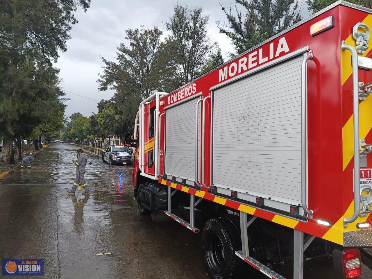 Activa Gobierno de Morelia brigadas de contingencia por lluvias