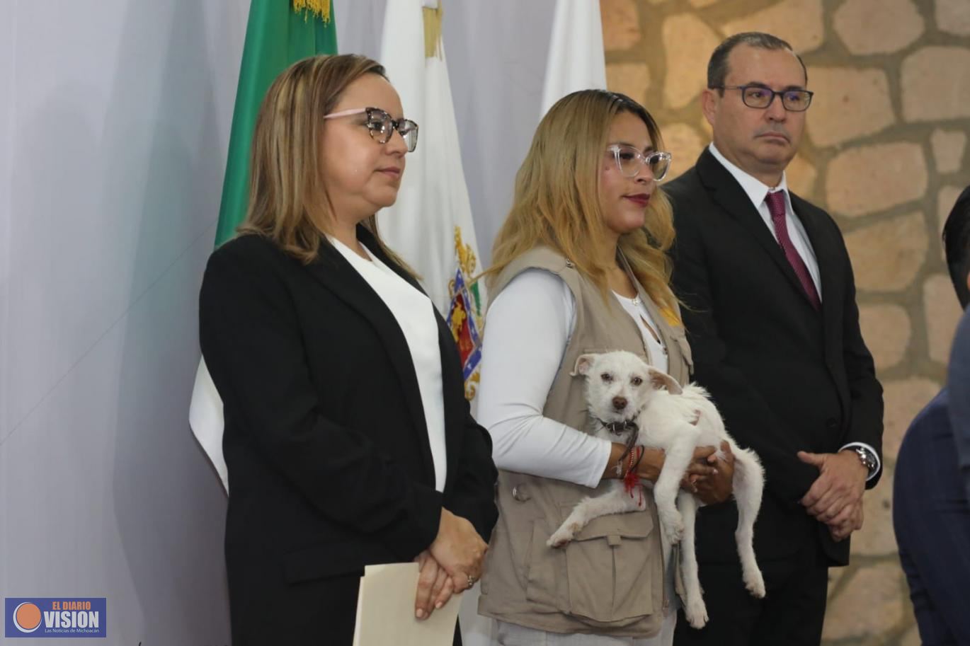 Entrega de boletos para Chayanne por alimento para michis y lomitos: Bedolla