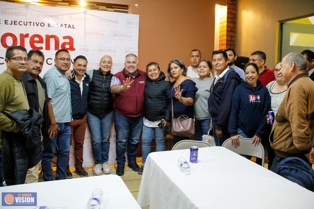 Giras territoriales demuestran que Morena trabaja en equipo: Jesús Mora