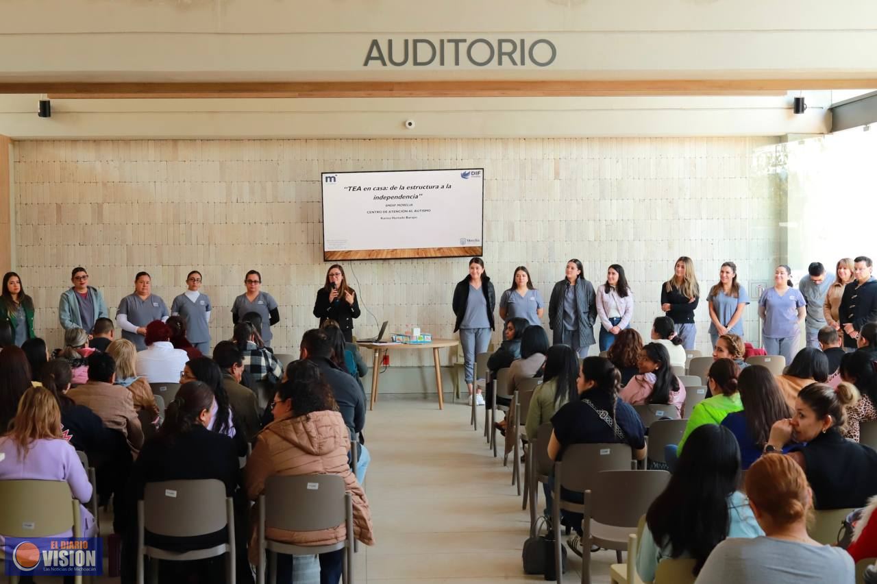 DIF Morelia fortalece inclusión con conferencias y talleres en 1er Aniversario de Autismo Morelia