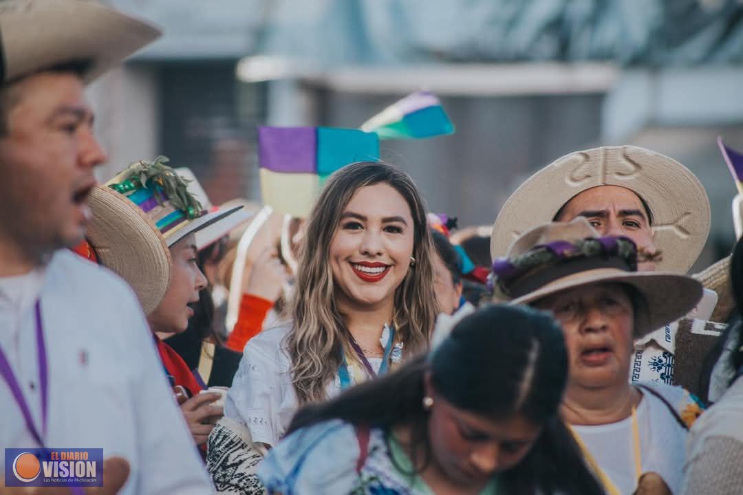 Celebración del Fuego Nuevo, refuerza legado ancestral de nuestras comunidades: Dayana Pérez 