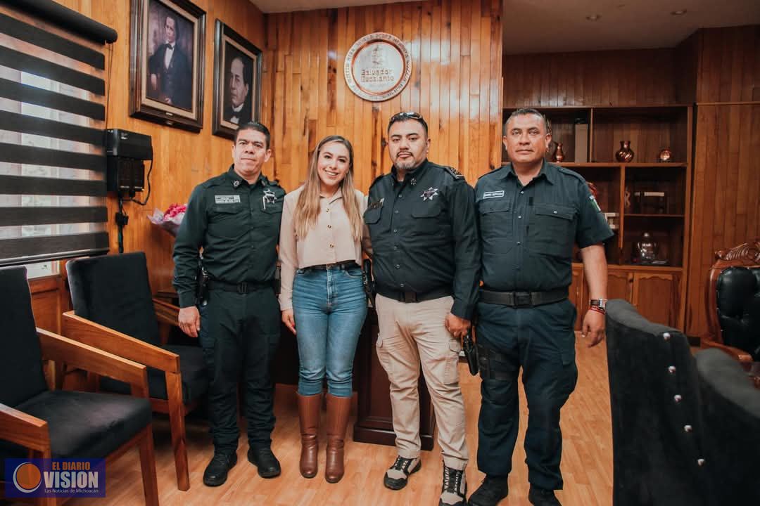 Refuerza Dayana Pérez Mendoza estrategias de prevención del delito y proximidad social 