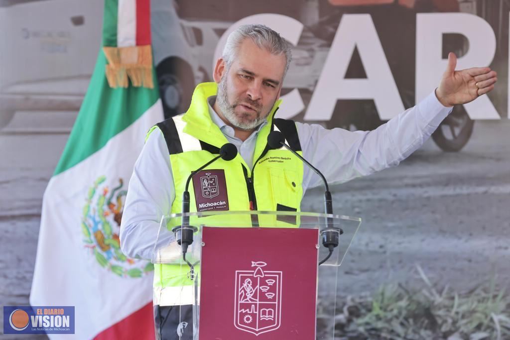 Gobierno estatal transforma Morelia con obras por 5 mil mdp: Bedolla