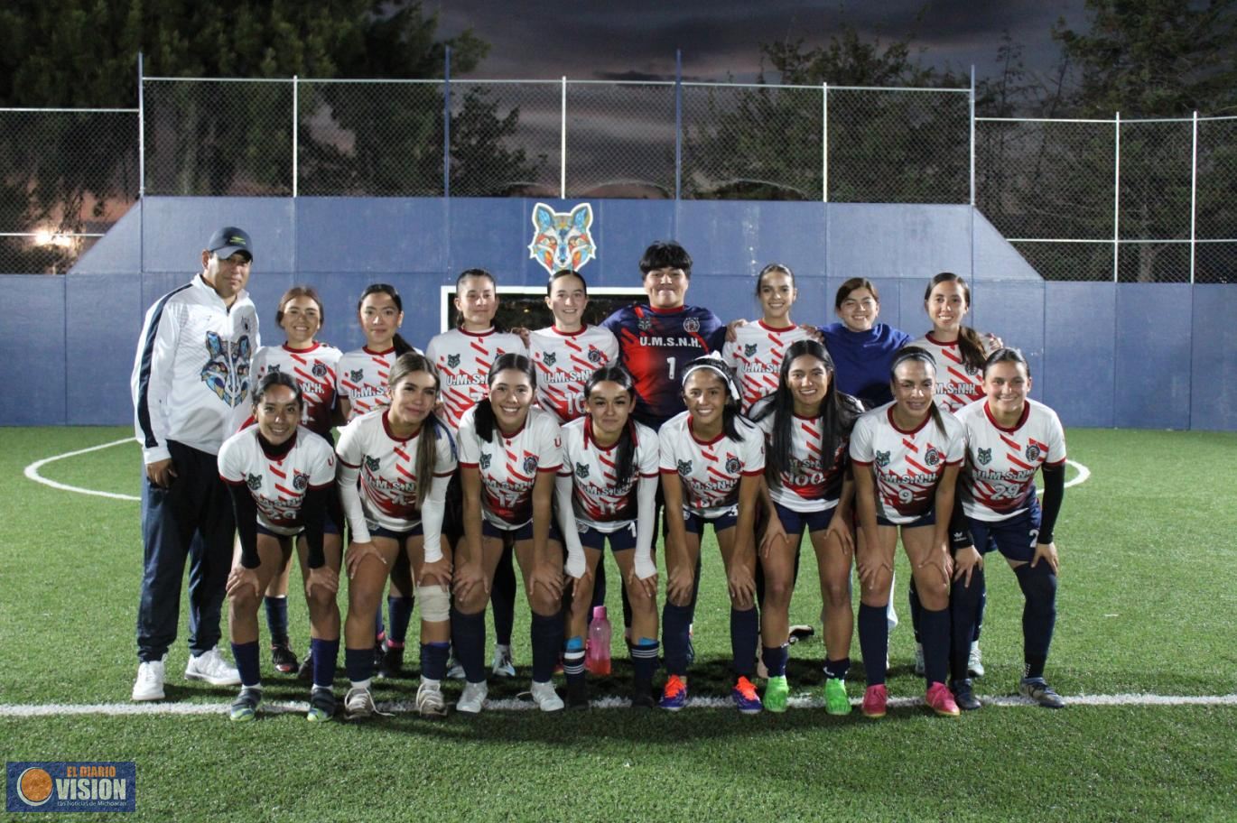 Equipo femenil de la UMSNH se coronó en la Liga Estudiantil Cecufid 