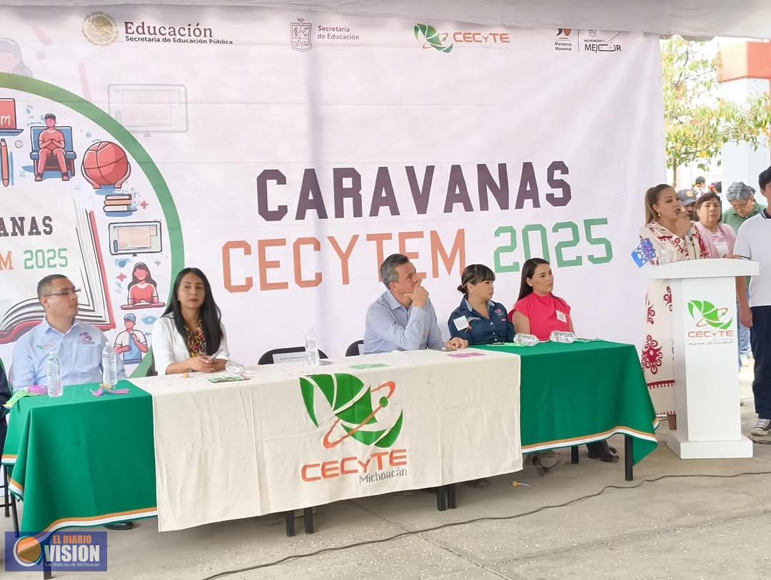 Caravanas Cecytem benefician formación integral de estudiantes