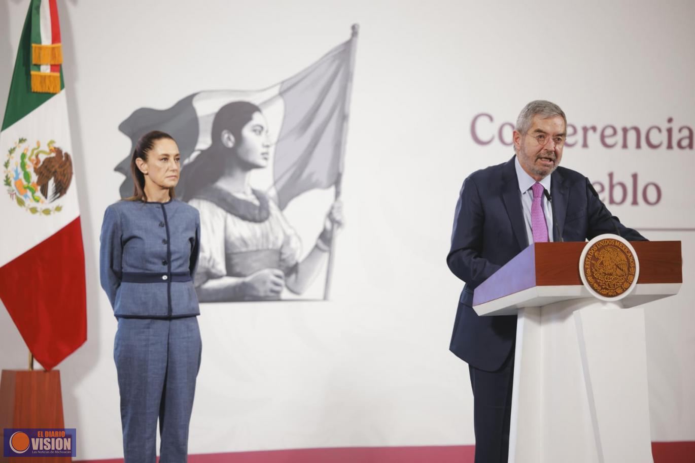 México agotará vías legales y diplomáticas para defender a connacionales en EU: De la Fuente