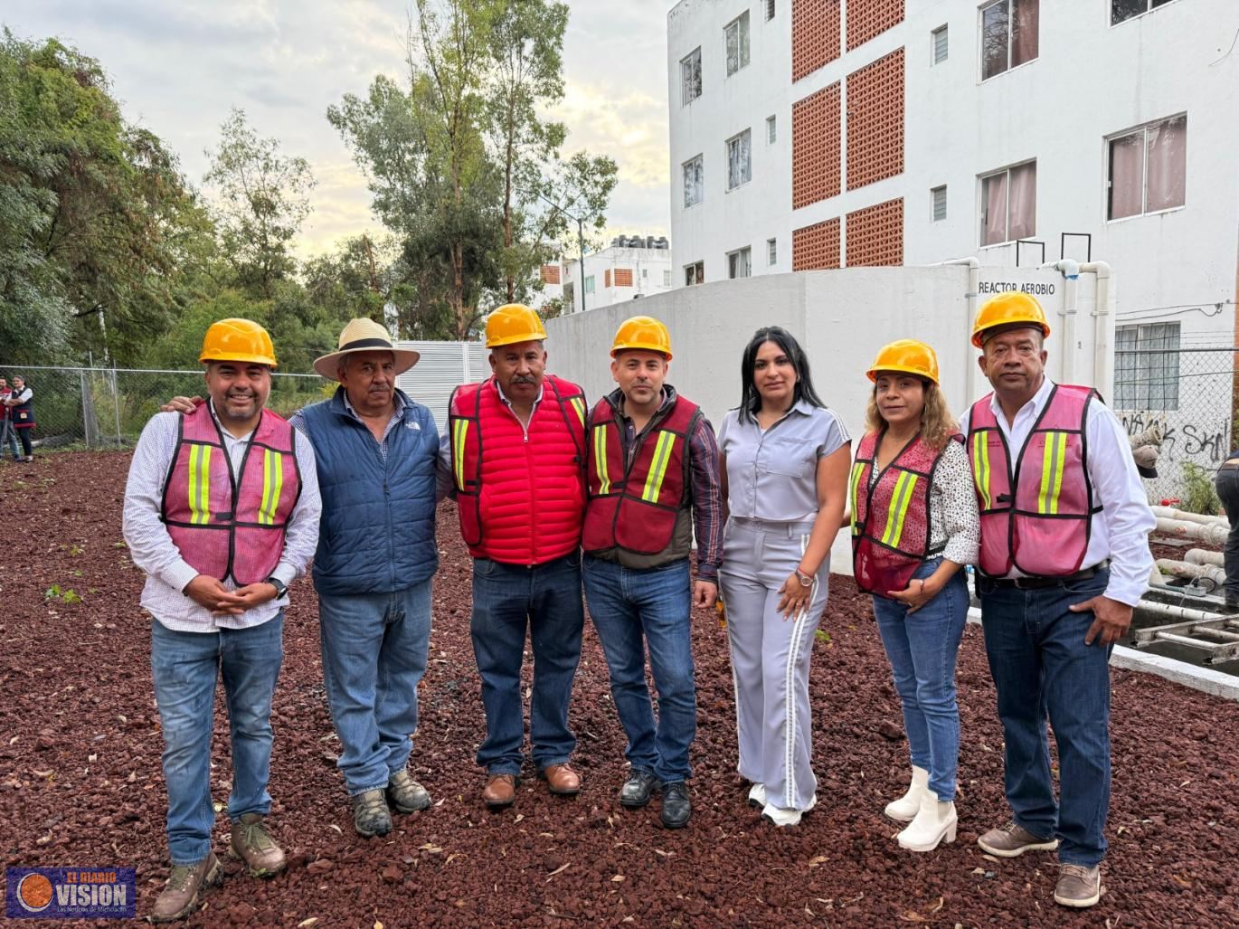Reinauguran planta tratadora de aguas residuales en Campestre Monarcas