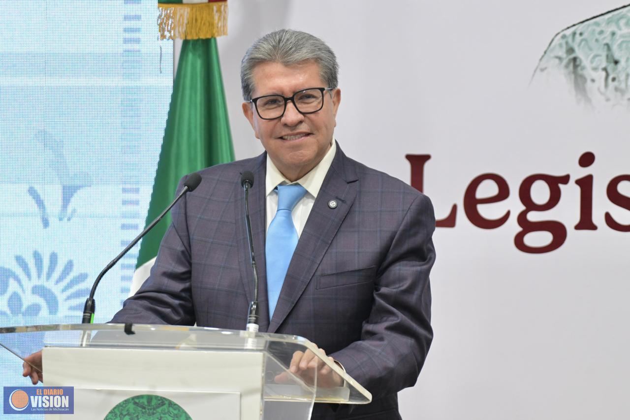 Ricardo Monreal da a conocer la ruta para la revisión del Paquete Económico 2026, en comisiones