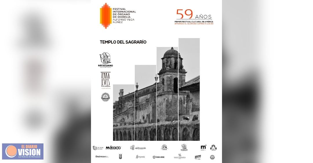 Pátzcuaro vibrará con el concierto de campanas del Festival de Órgano: Sectur