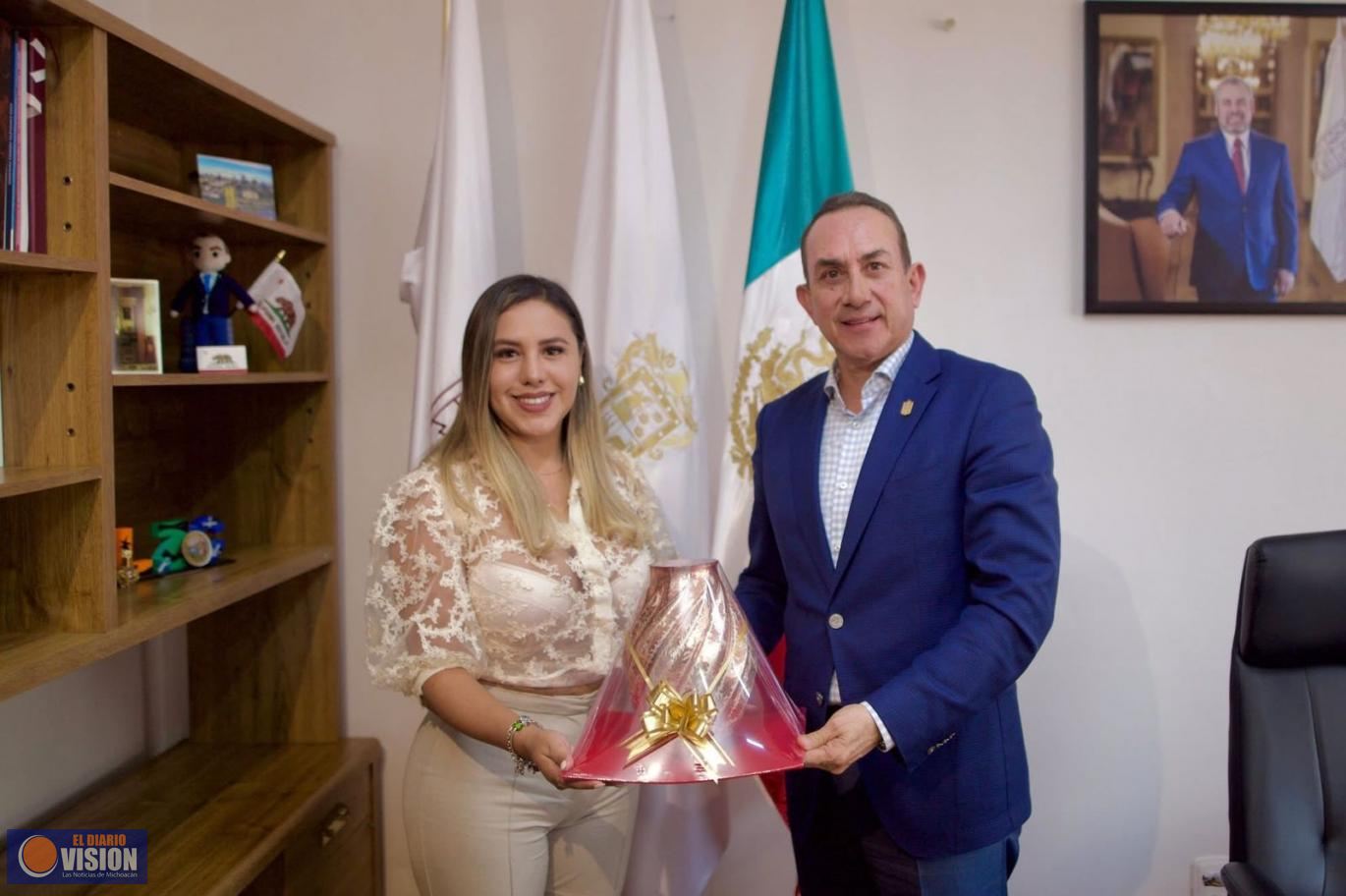 Dayana Pérez Mendoza refuerza coordinación institucional a favor de migrantes de Salvador Escalante