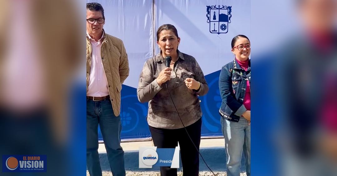 Pone Alma Mireya González en marcha la nueva caseta de seguridad en el basurero municipal de Quiroga