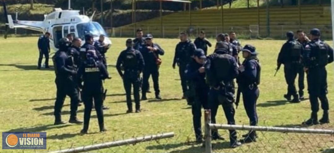 Salvador Escalante refuerza seguridad con operativo intermunicipal: Dayana Pérez