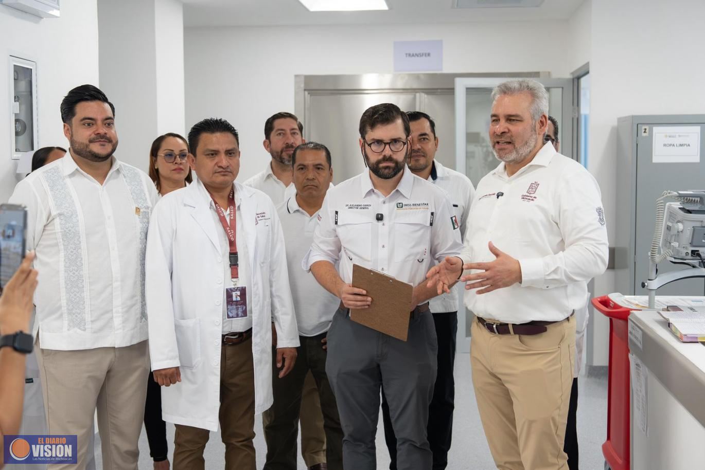 Michoacán cuenta con 771 mil vacunas disponibles contra el sarampión: Bedolla