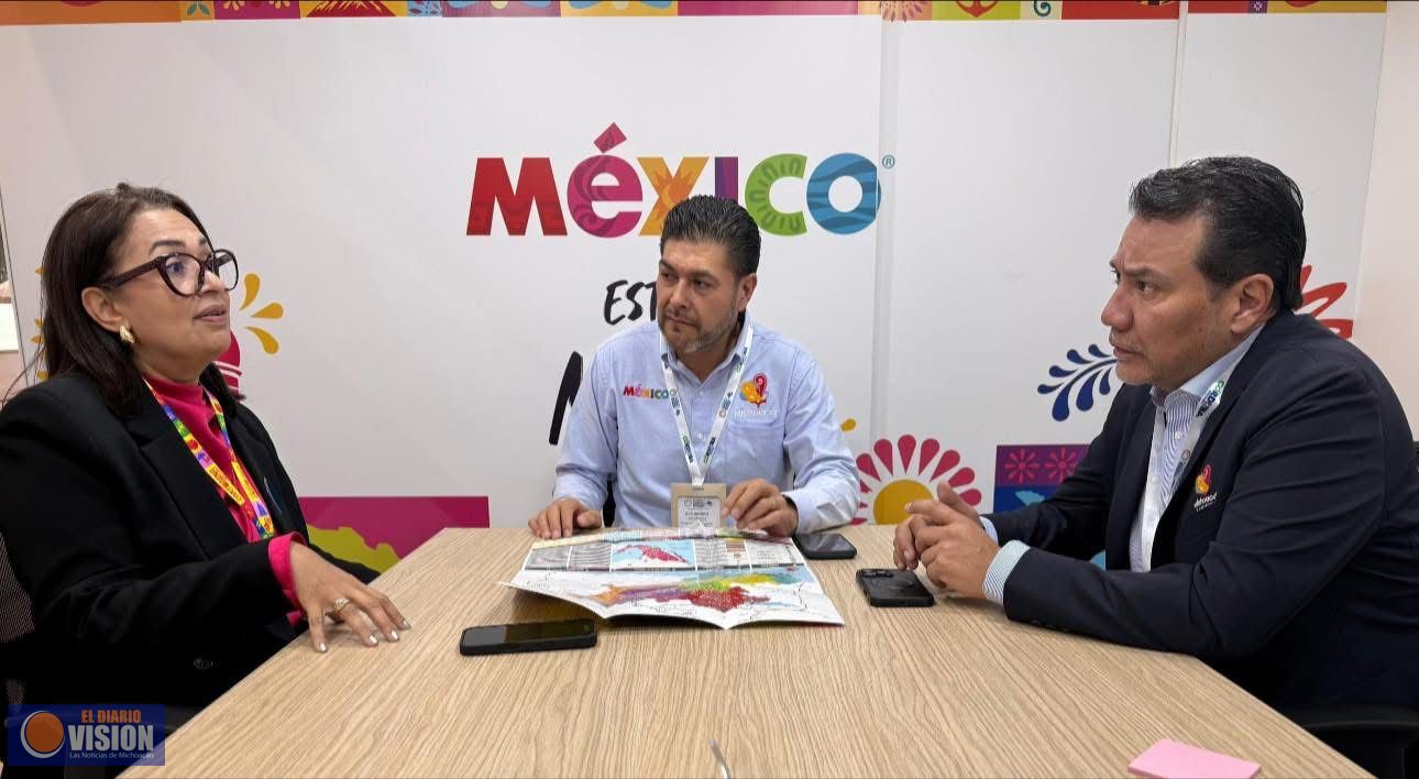 Más turistas para Michoacán; se asegura promoción en Sudamérica durante todo el año
