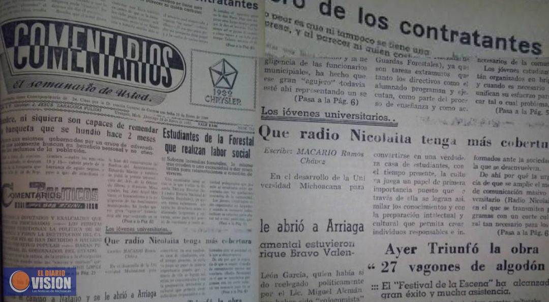 Medio siglo al aire: La lucha estudiantil y el compromiso humanista en Radio Nicolaita