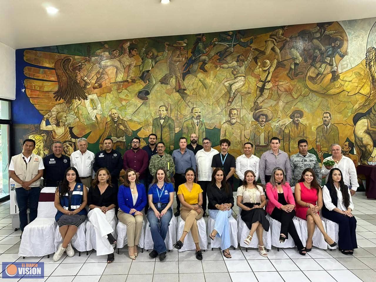 Realizan Mesa de Seguridad en Tierra Caliente 
