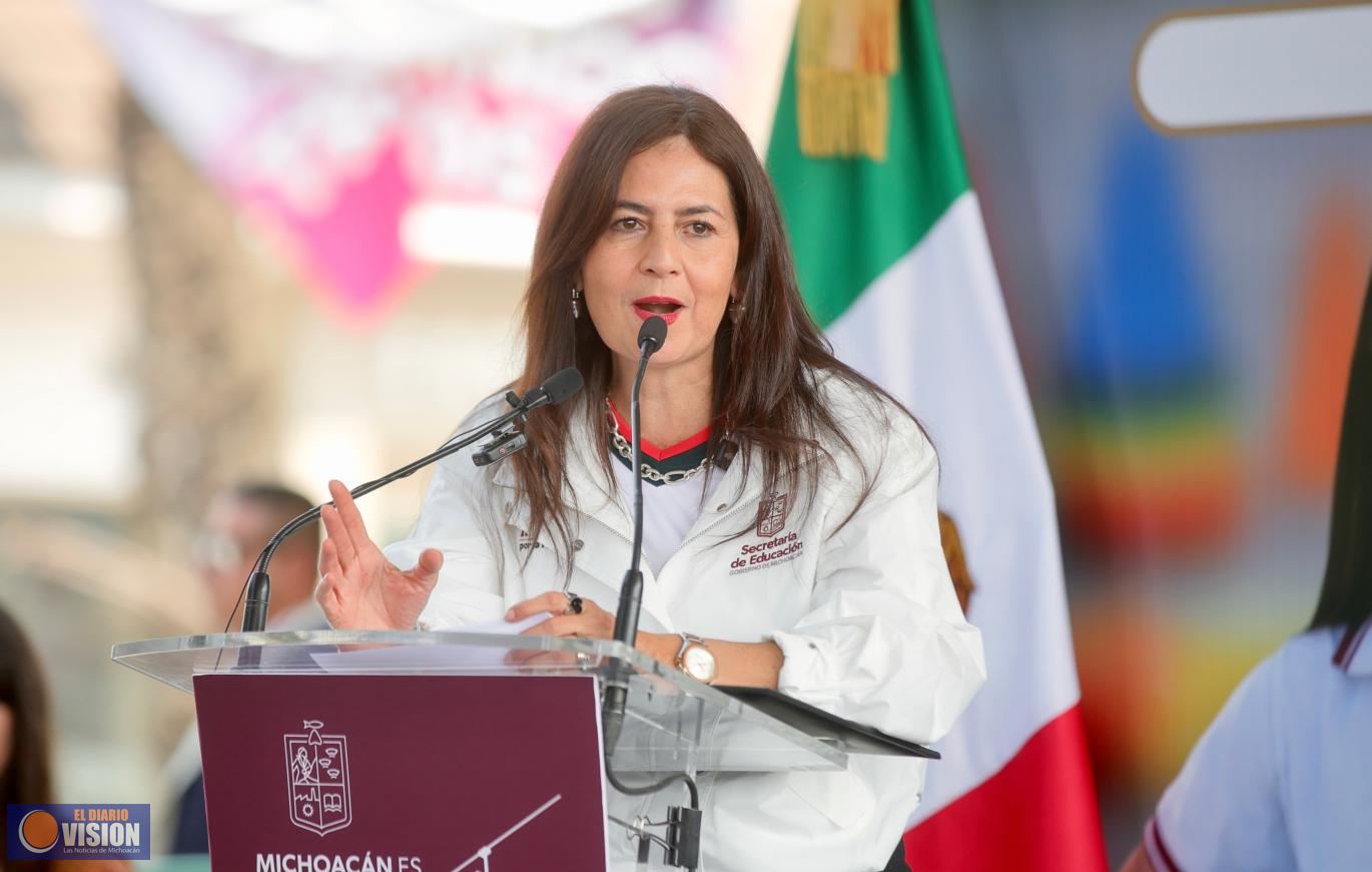 Dignidad y justicia, motor que transforma las aulas: Gabriela Molina