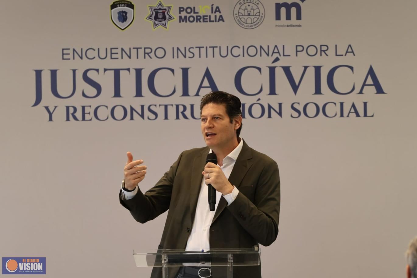 Modelo de Justicia Cívica reeduca a la sociedad y previene accidentes: Alfonso Martínez Alcázar
