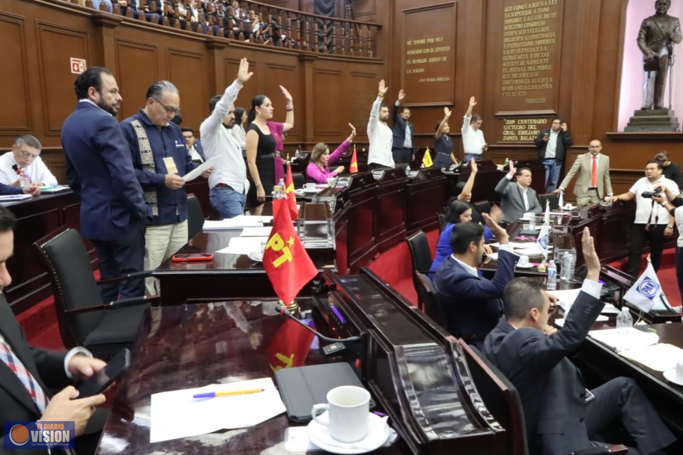 Fortalece 76 Legislatura pluralidad, participación y equilibrio en los ayuntamientos de Michoacán