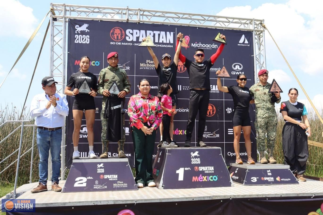 Michoacán se afianza como referente del turismo deportivo tras éxito del Spartan Race