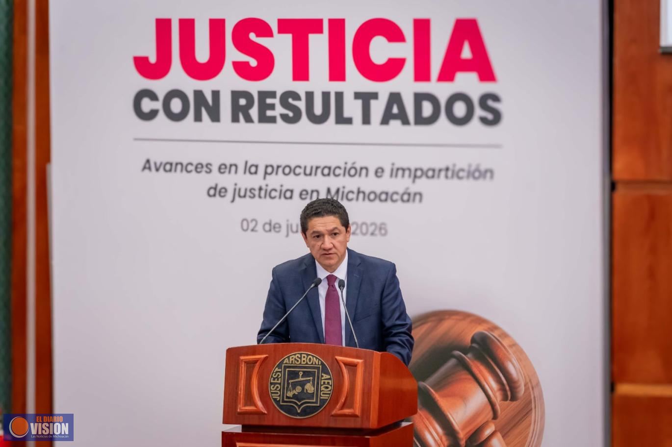 Poder Judicial de Michoacán avanza en impartición de justicia y  con recuperar la confianza 