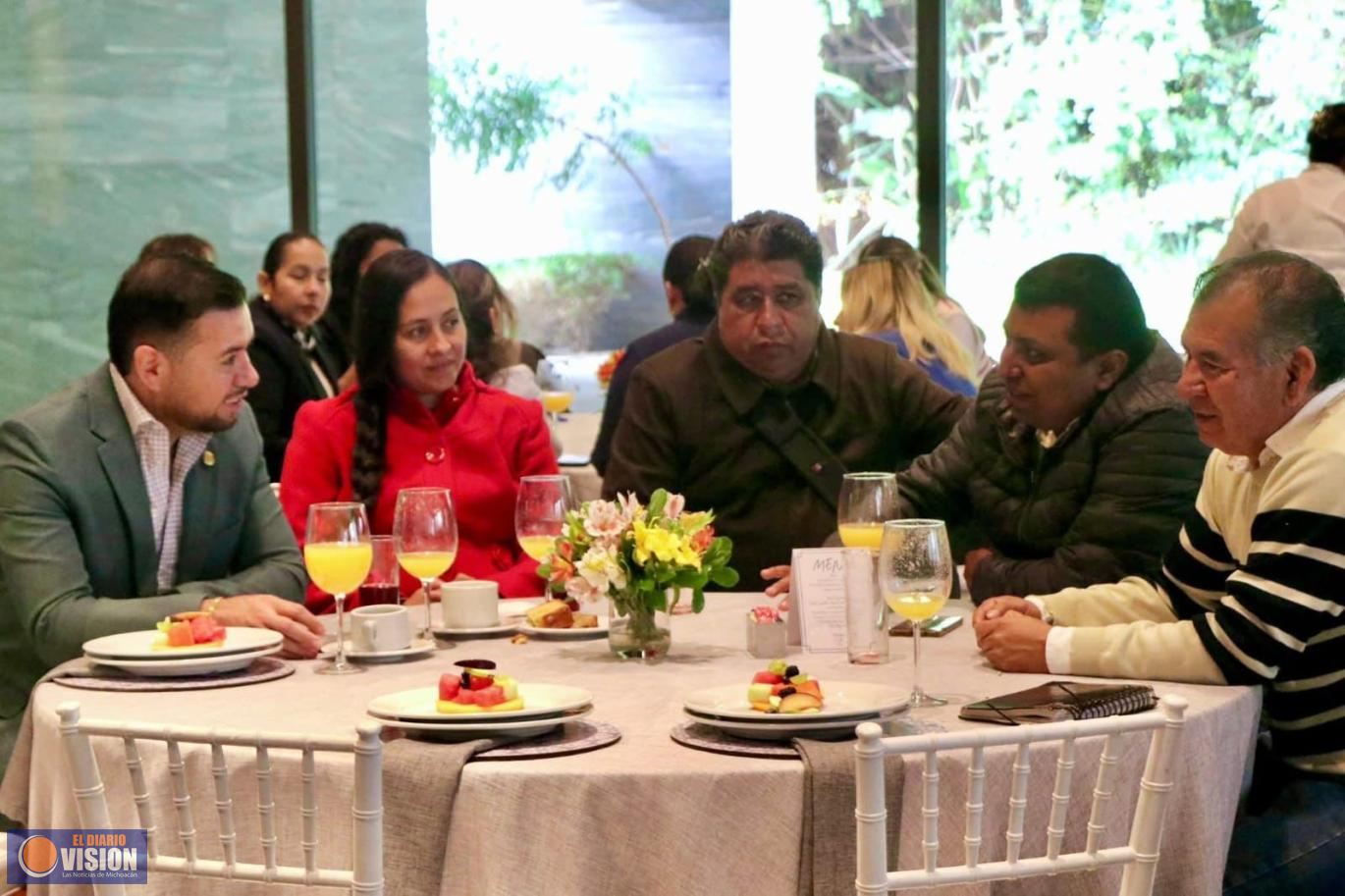 Respalda Reyes Galindo nueva ley para la protección de las y los periodistas en Michoacán