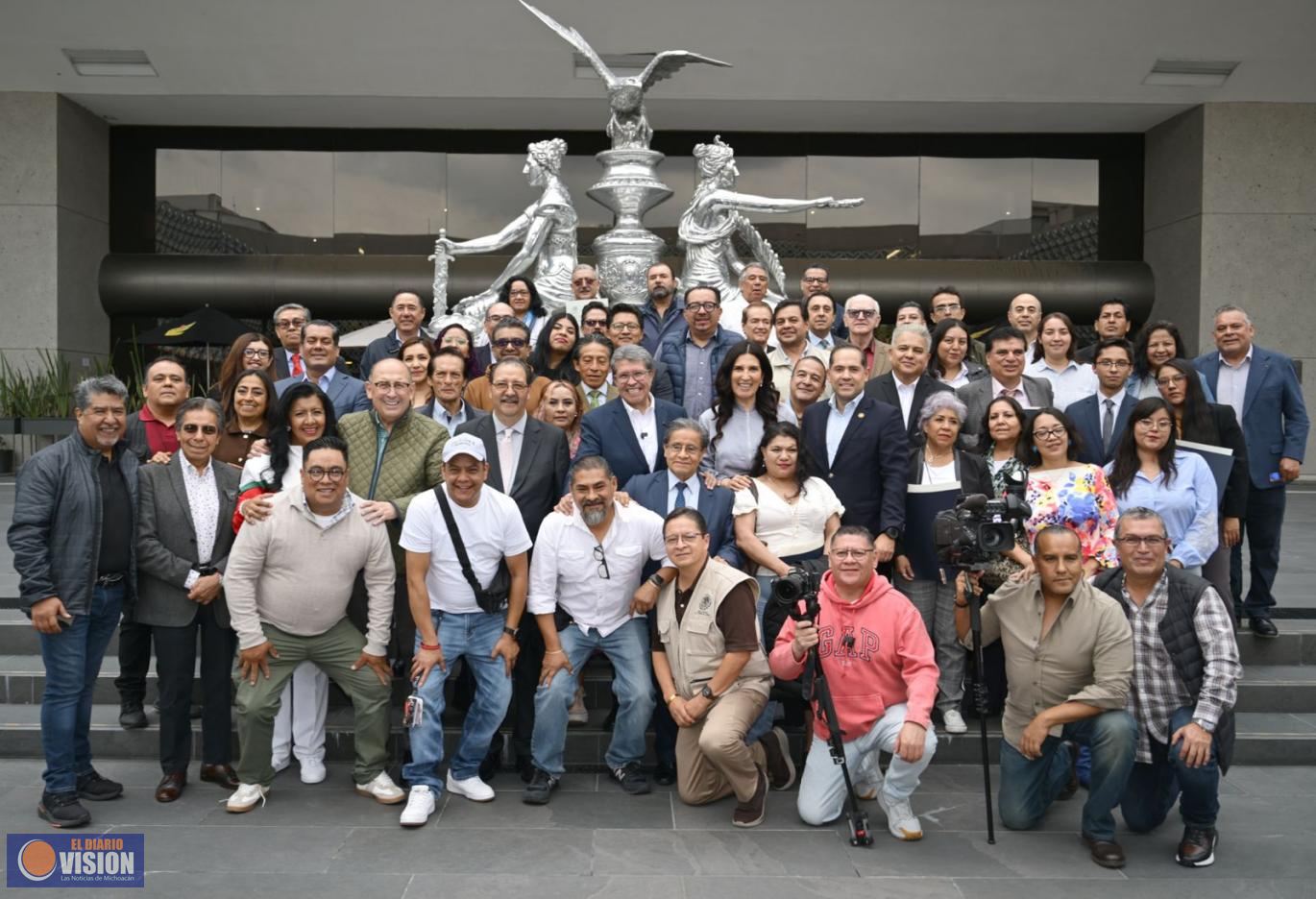 En la Cámara de Diputados se conmemoró el Día de la Libertad de Expresión en México