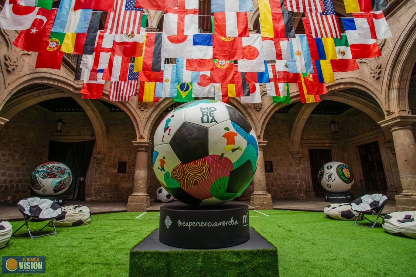 Abre Gobierno de Morelia exposición futbolística